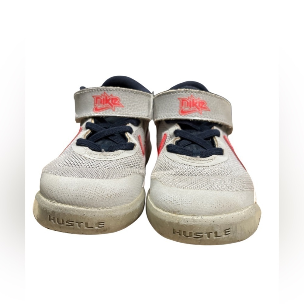 Nike Tenis shoes for boys size:12 color:gray/orange